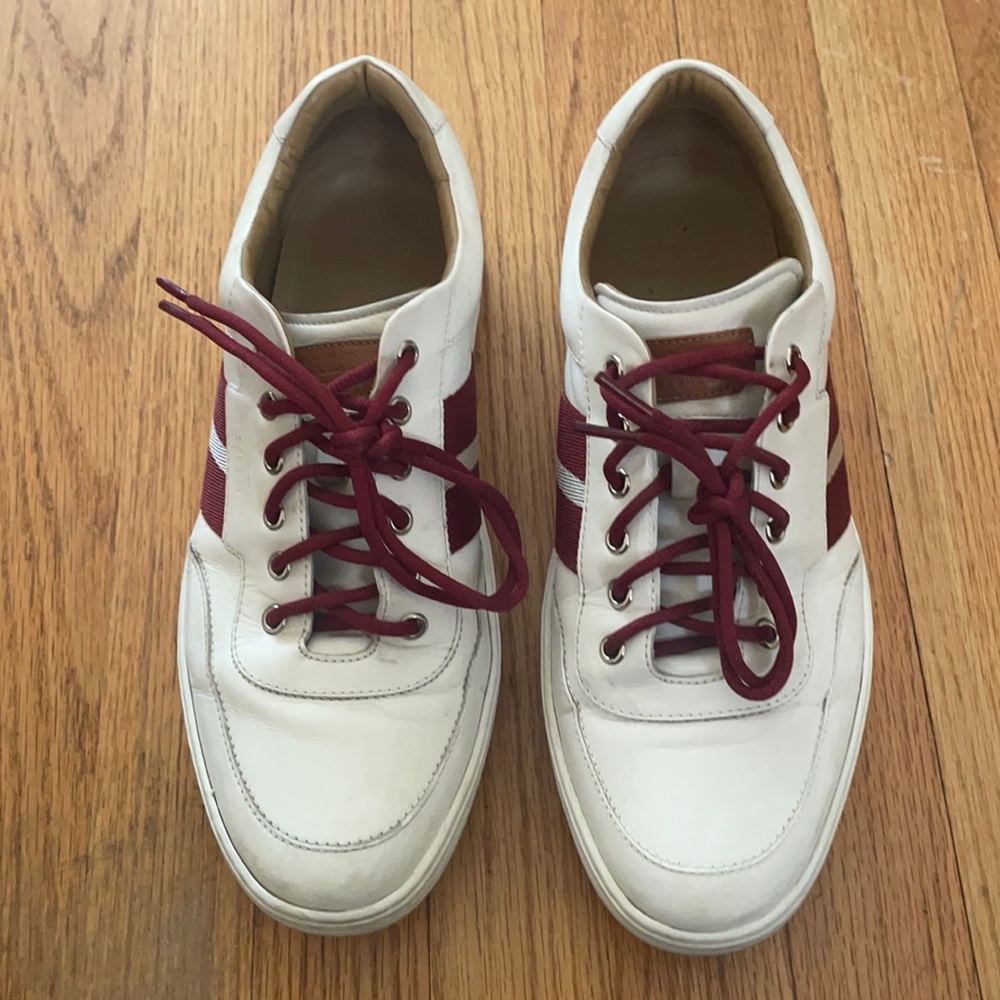 White Bally Switzerland shoes